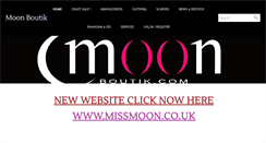 Desktop Screenshot of moonboutik.com